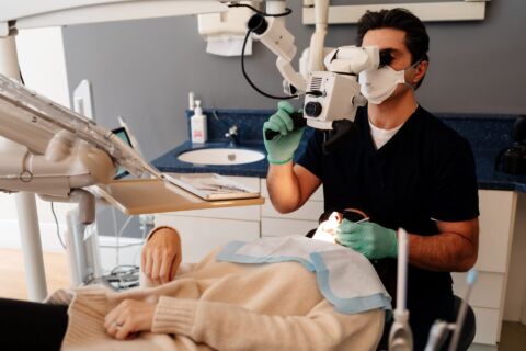 Harley Street dentist root canal