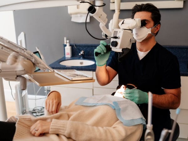 Harley Street dentist root canal