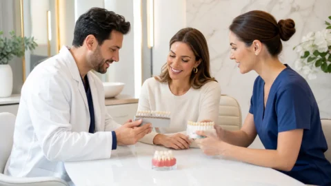 Composite Veneers in the UK: Appointment, Smile Design, and Aftercare
